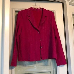 Women’s Fuchia jacket -  XL (but no tags)